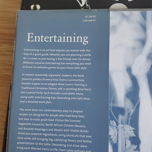 Williams Sonoma entertaining book- classic - Picture 3 of 4